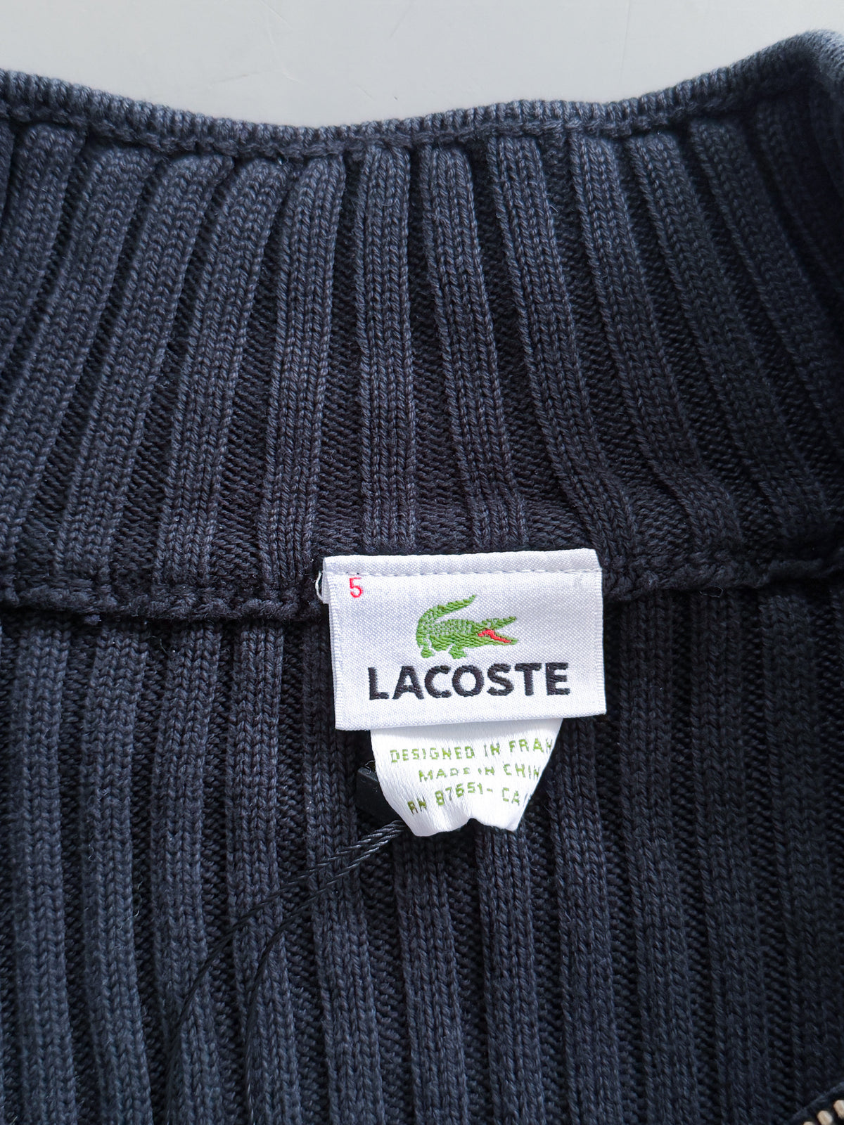 Lacoste Vintage Strickjacke | L