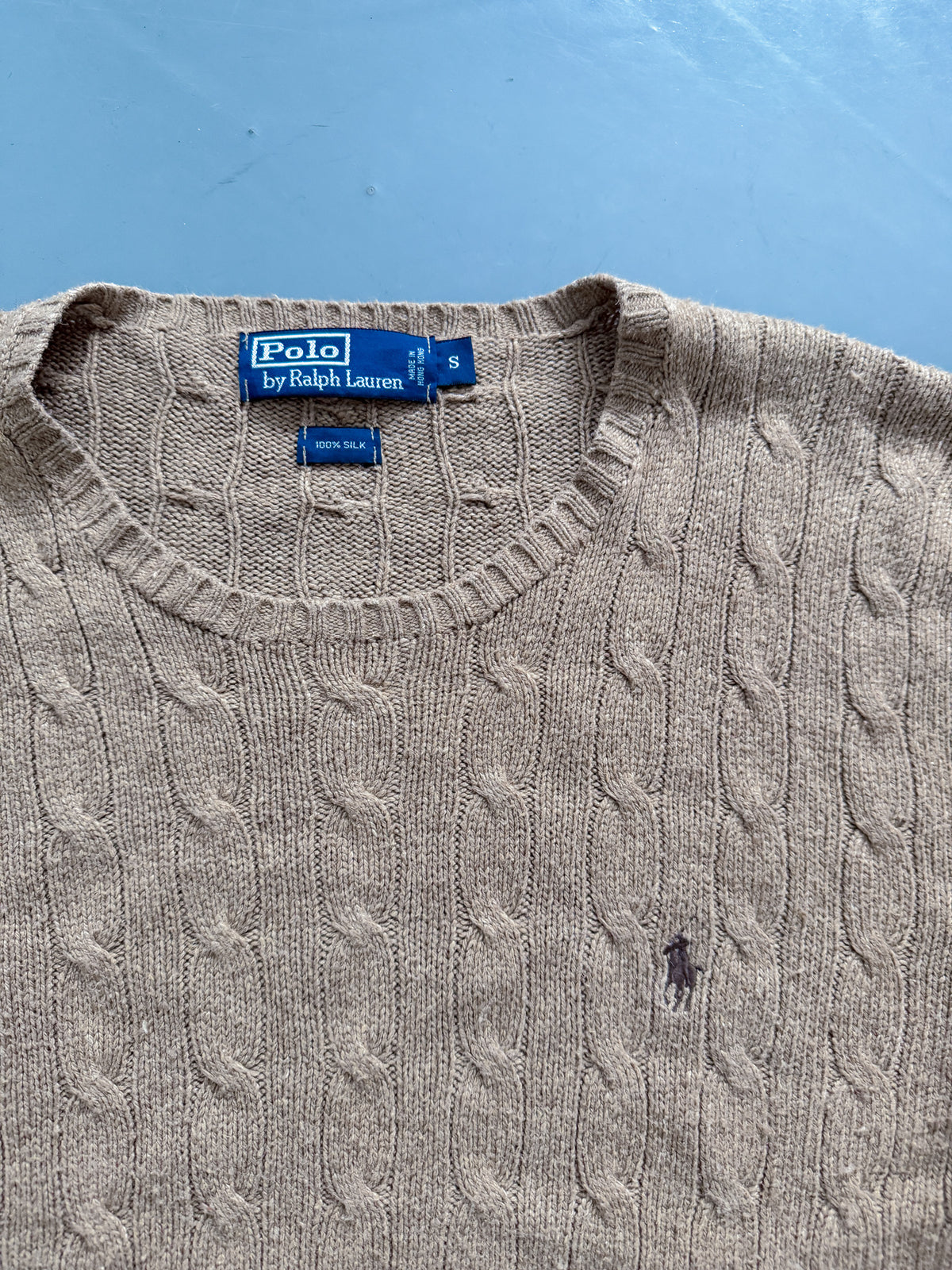 Polo Ralph Lauren Vintage *Cable Knit* Pullover | S