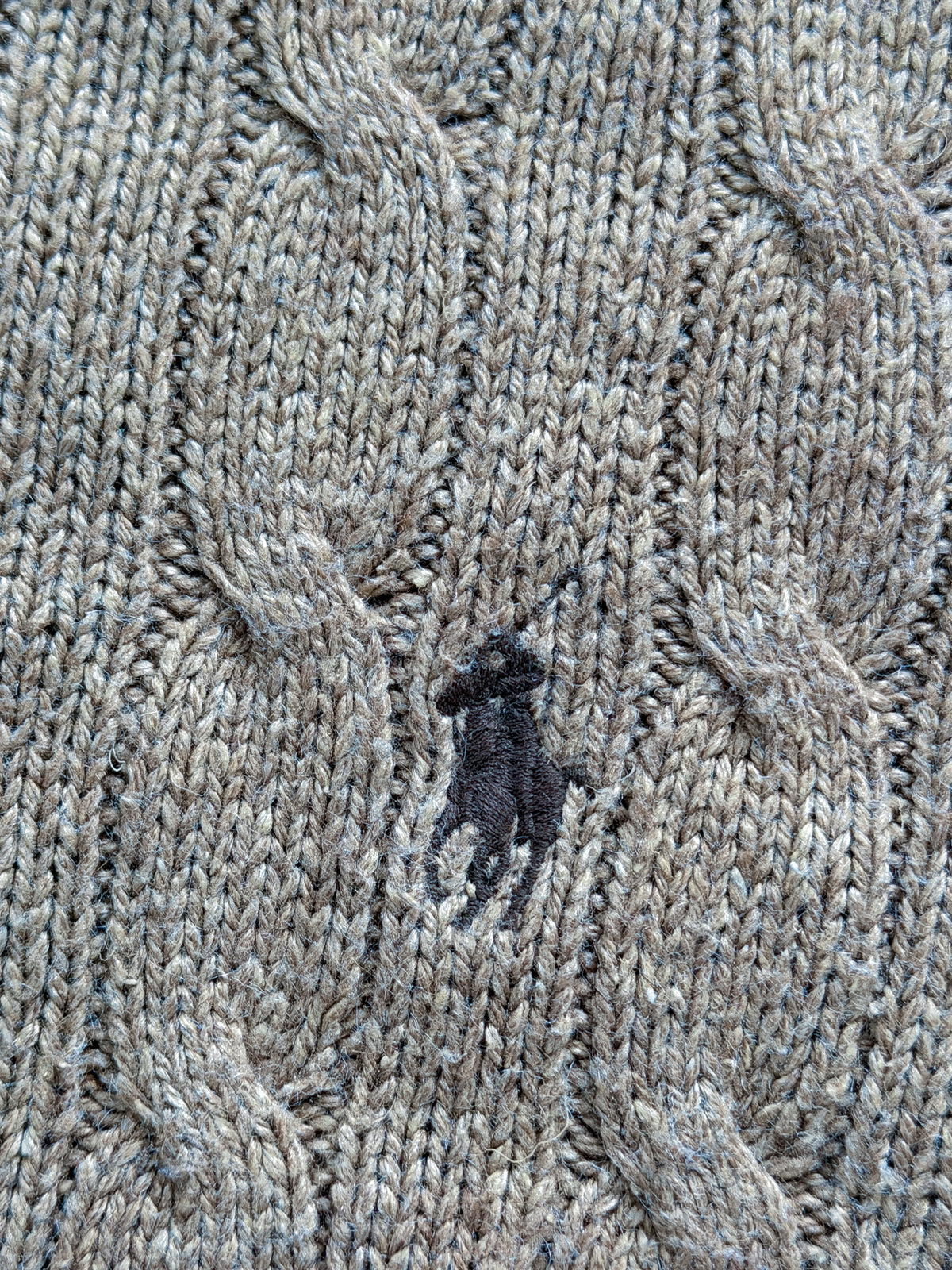 Polo Ralph Lauren Vintage *Cable Knit* Pullover | S