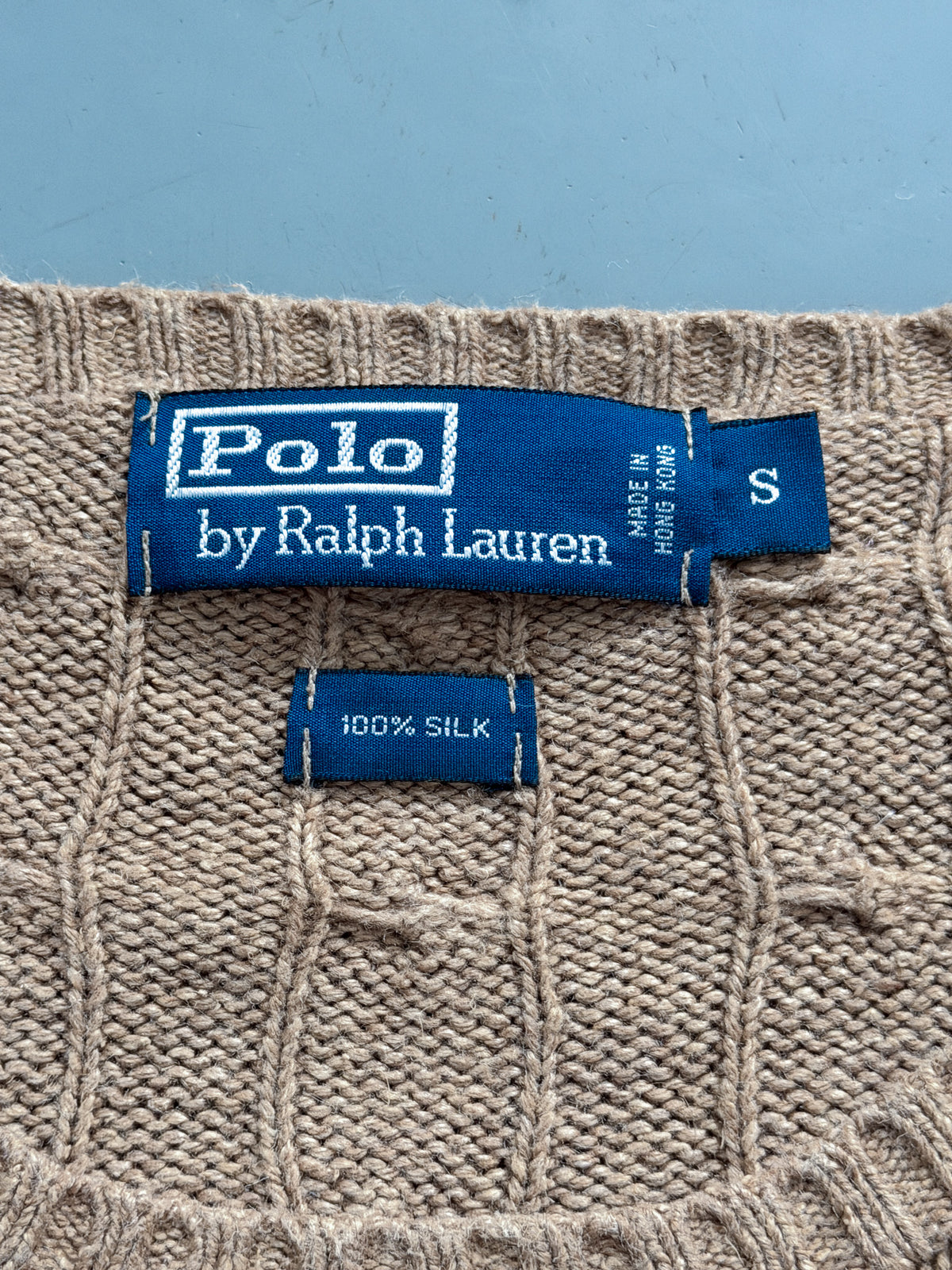 Polo Ralph Lauren Vintage *Cable Knit* Pullover | S