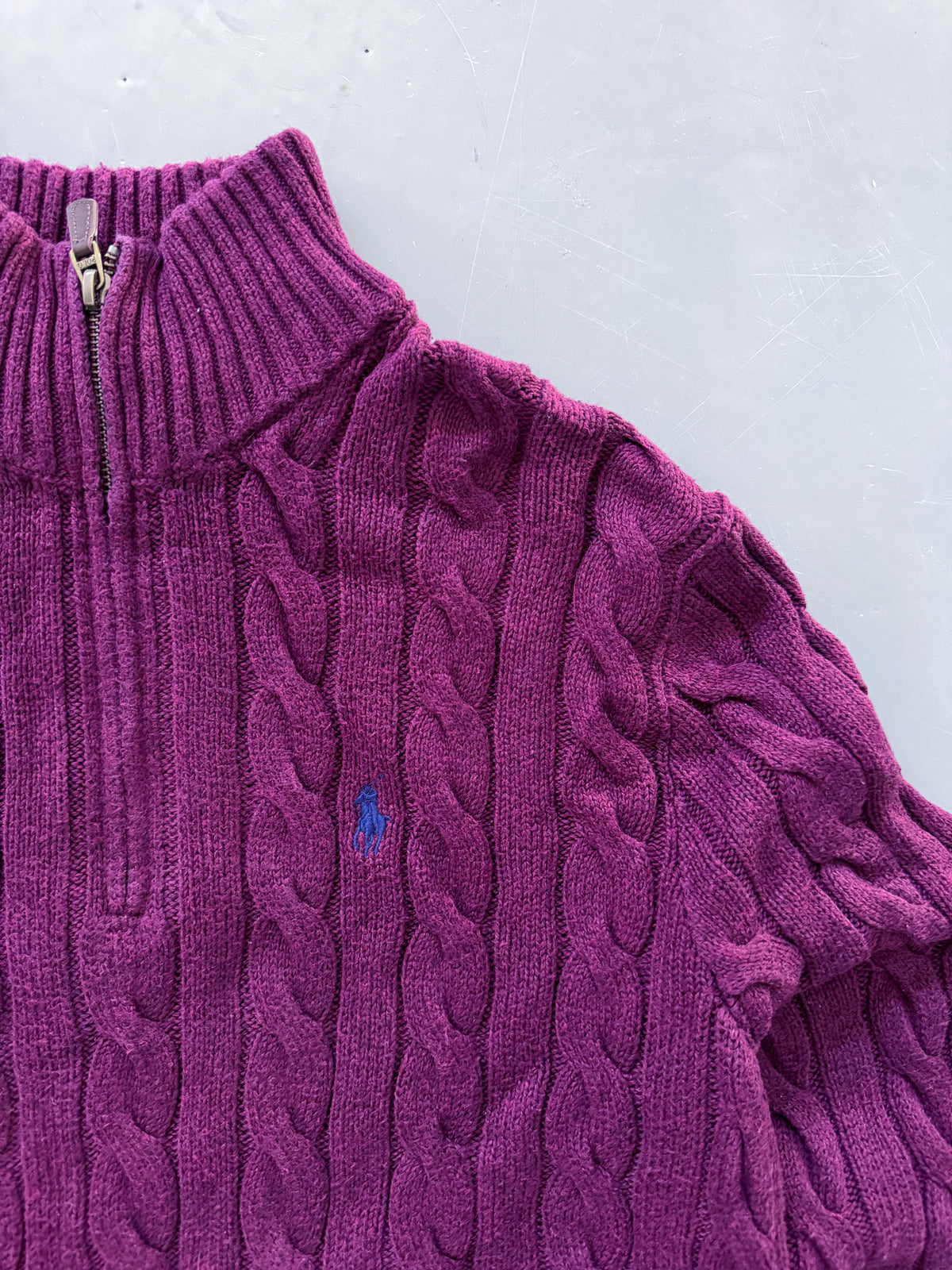 Polo Ralph Lauren Vintage *Cable Knit* Pullover | M
