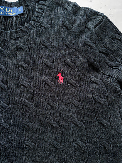 Polo Ralph Lauren Vintage *Cable Knit* Pullover | S