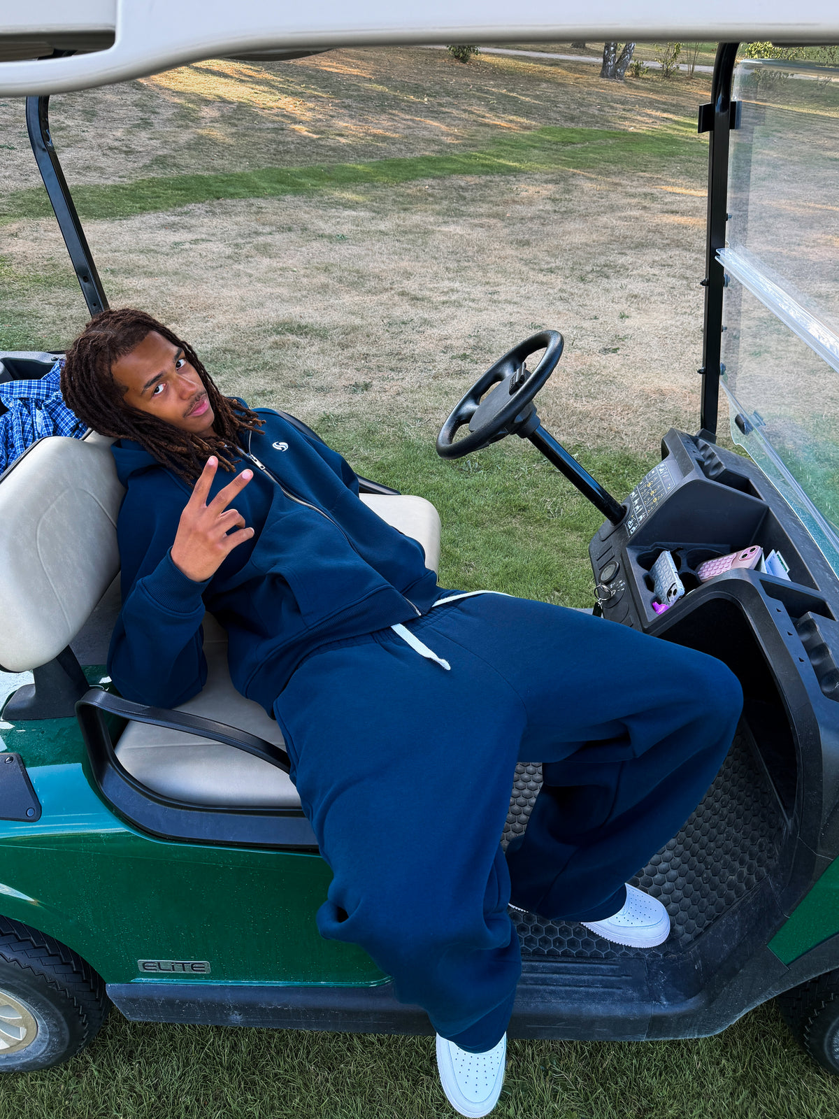 Sportz Zip-Jacket | Navy Blue