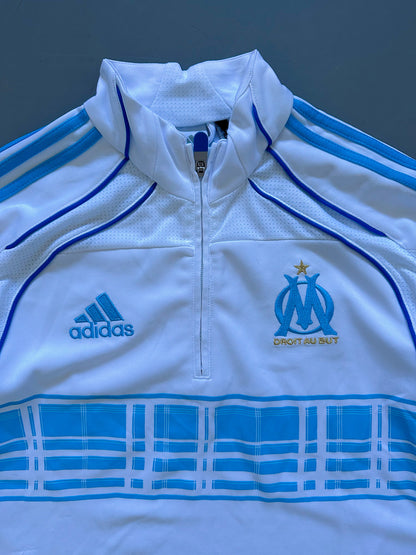 Adidas x Marseille Vintage Quarter Zip Pullover |  S