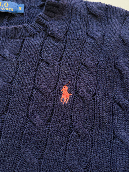 Polo Ralph Lauren Vintage *Cable Knit* Pullover | S