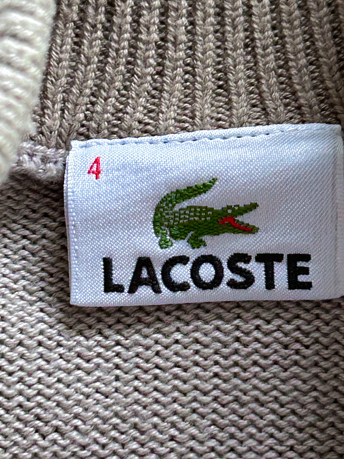 Lacoste Vintage Strickjacke | M