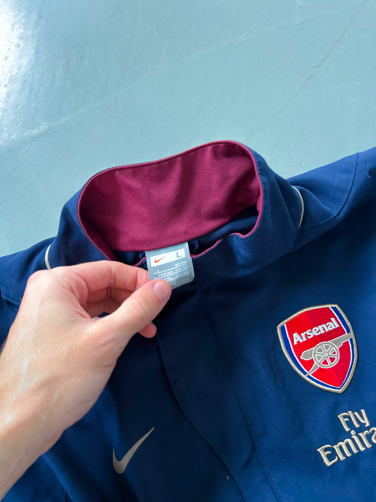Vintage Nike x Arsenal Trackjacket | L