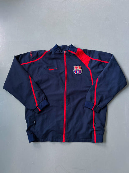 Vintage Nike x Barca Trackjacket | L