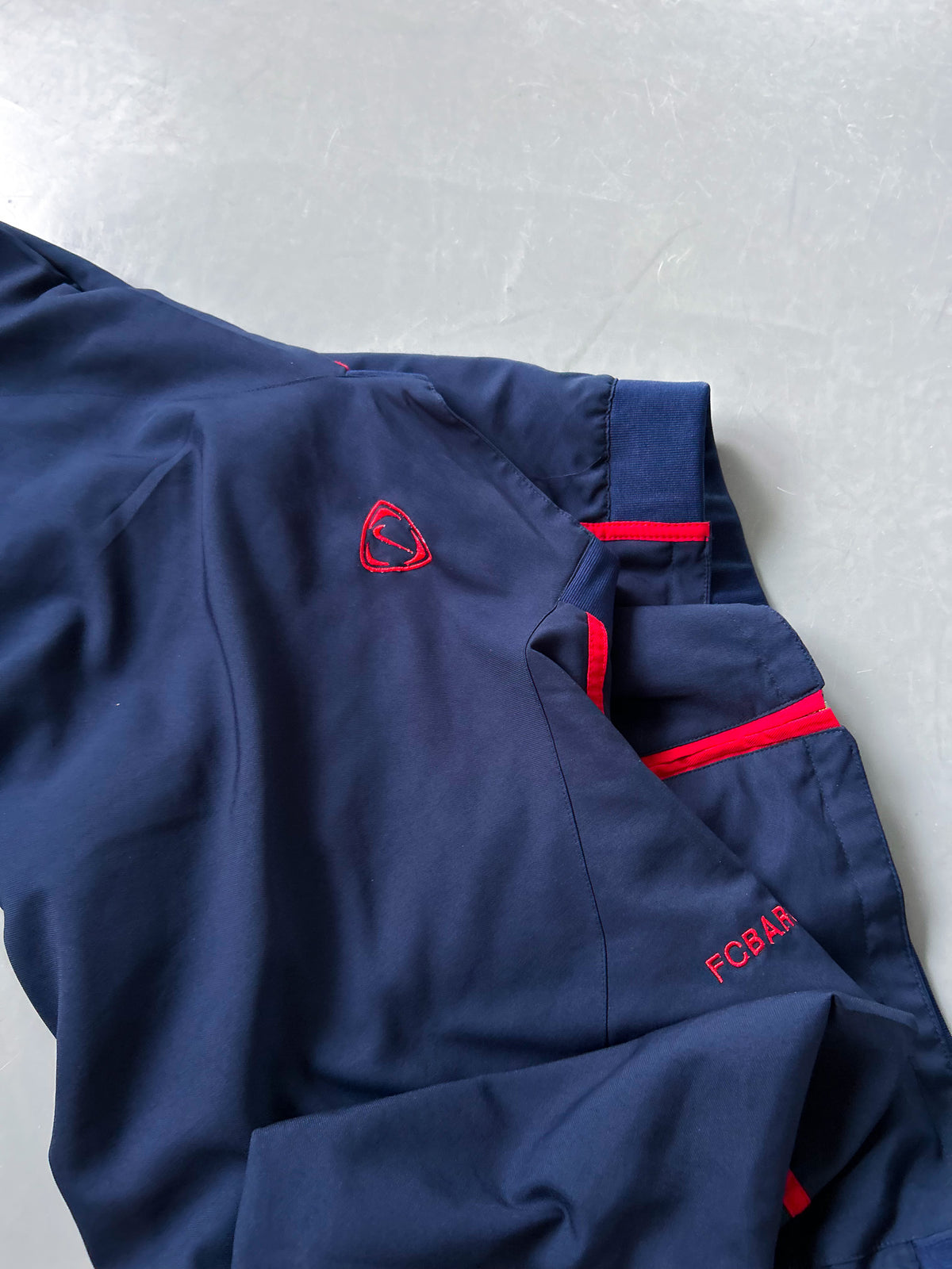 Vintage Nike x Barca Trackjacket | L