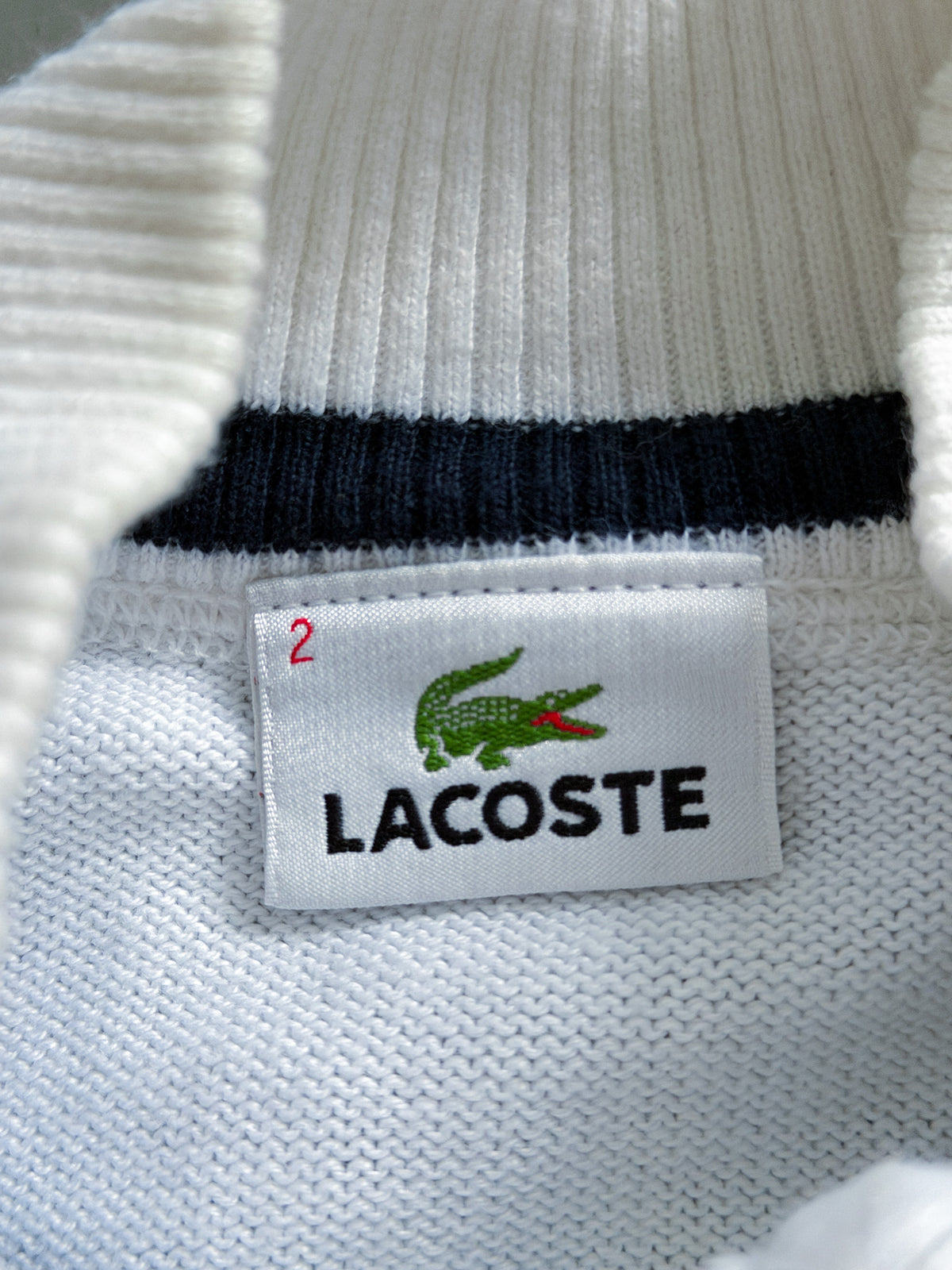 Lacoste Vintage Strickjacke | S