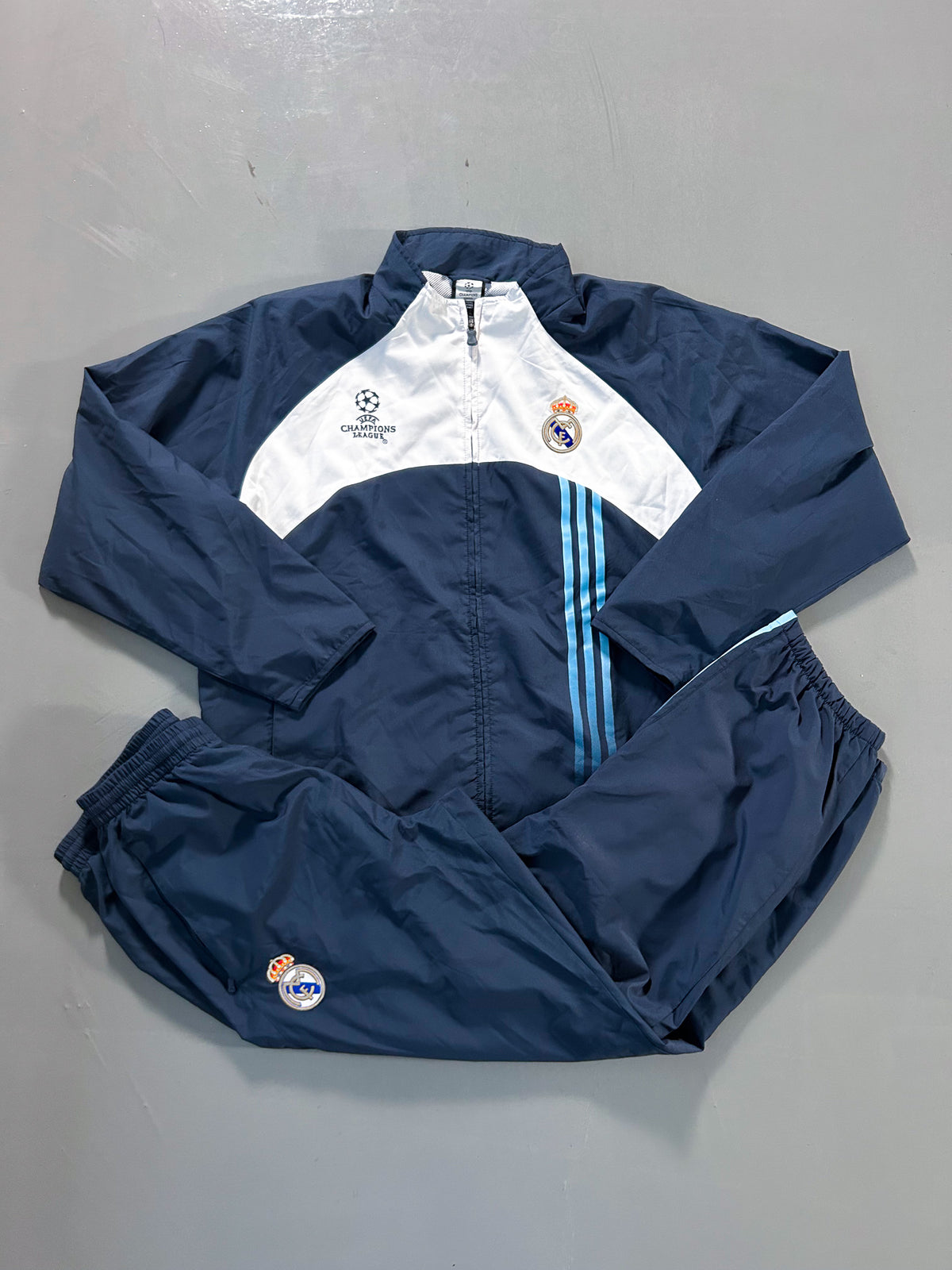 Vintage Adidas x Real Madrid *PREMIUM* Tracksuit | L