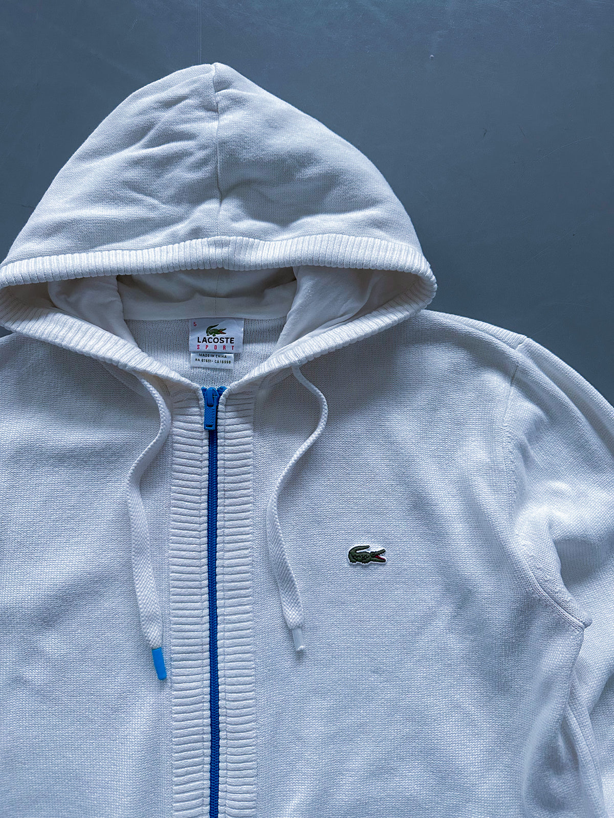 Lacoste Vintage Strickjacke | L