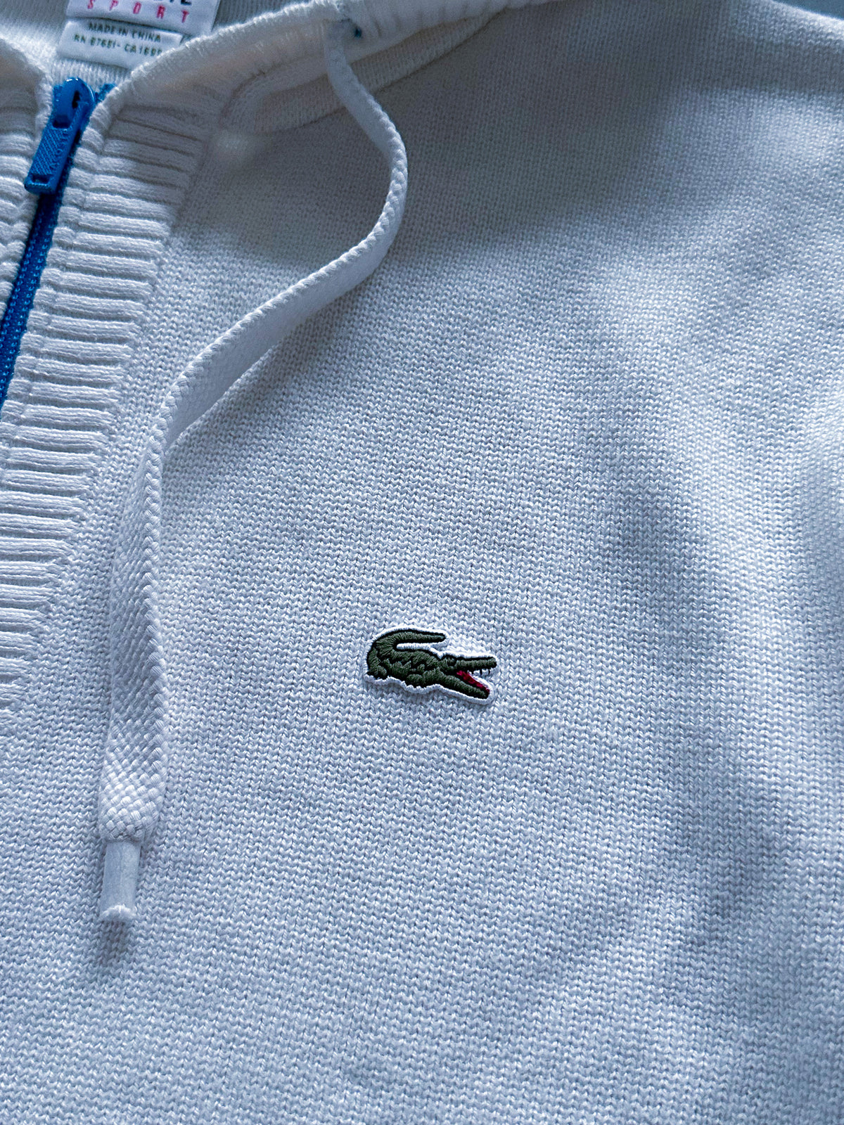 Lacoste Vintage Strickjacke | L