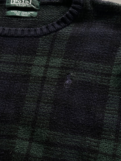 Polo Ralph Lauren Vintage *PLAID* Pullover | M