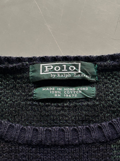Polo Ralph Lauren Vintage *PLAID* Pullover | M