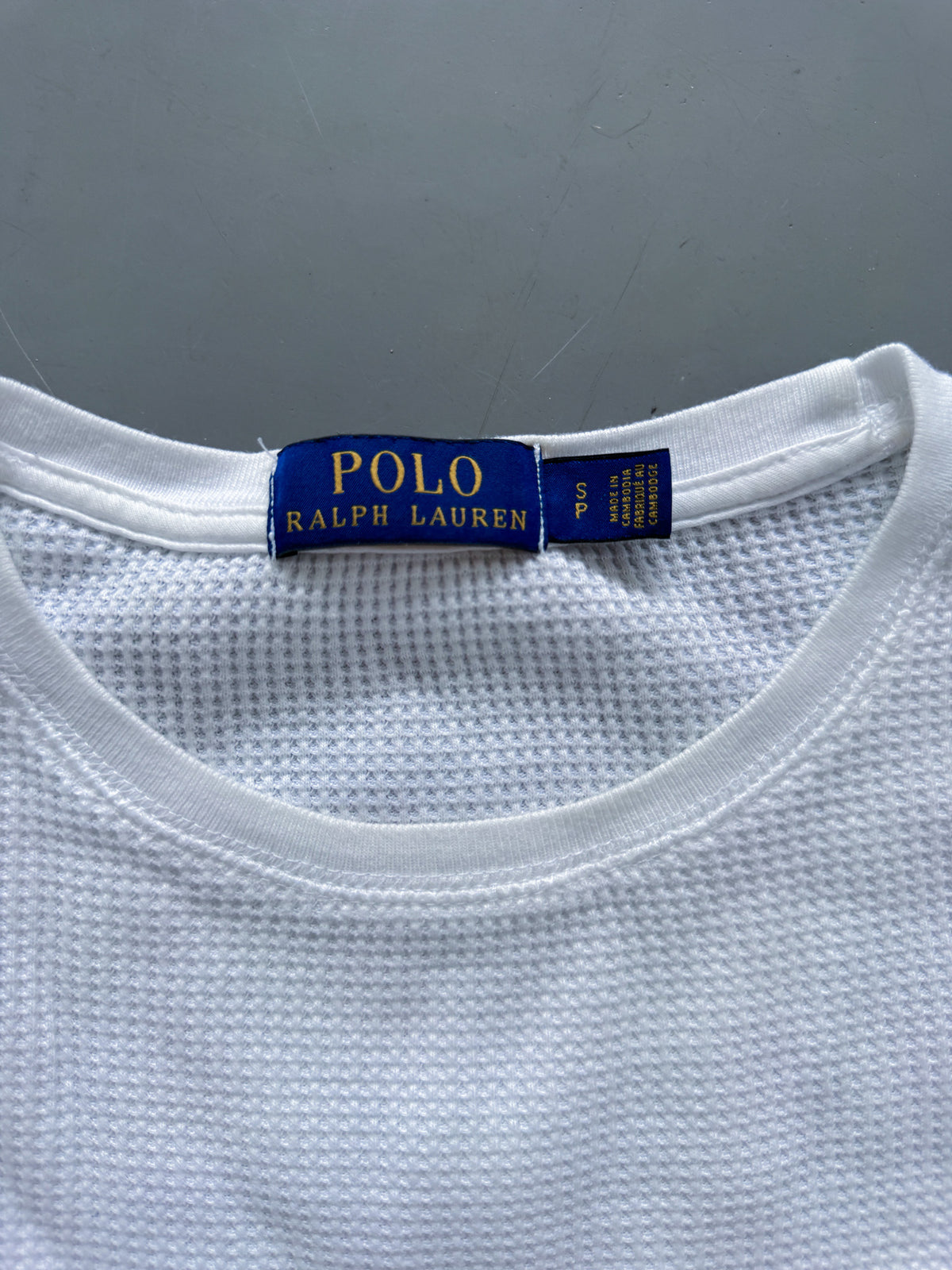 Polo Ralph Lauren Waffle Vintage Pullover / Longsleeve | S