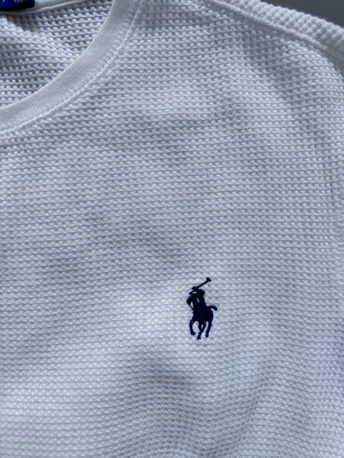 Polo Ralph Lauren Waffle Vintage Pullover / Longsleeve | S