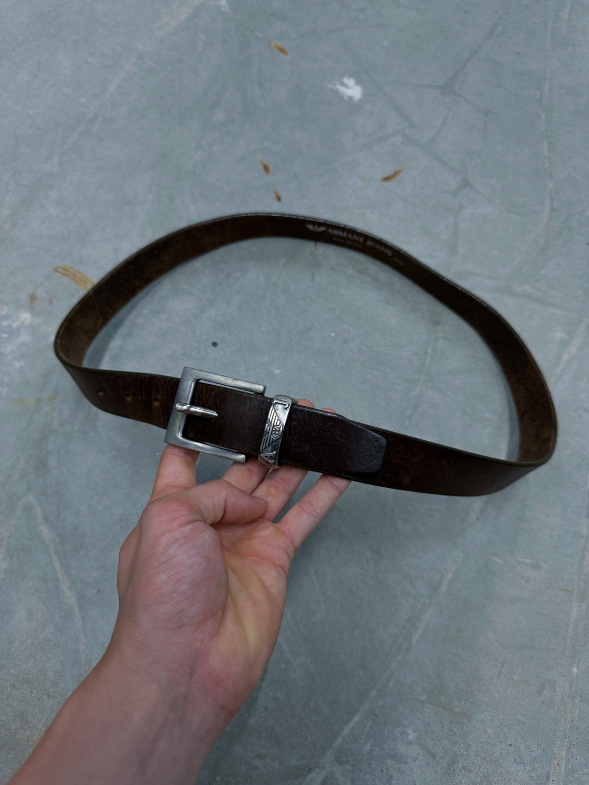 Emporio Armani Gürtel Herren 105cm