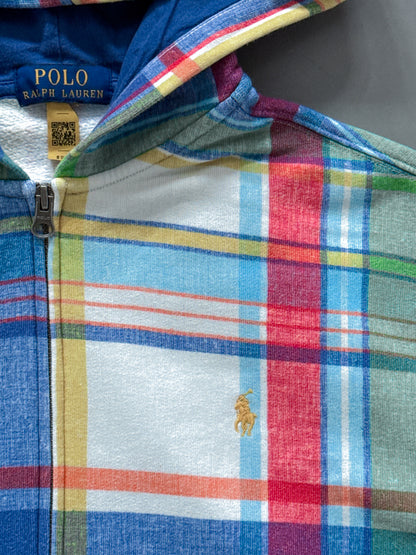 Polo Ralph Lauren Vintage *Plaid* Sweatjacke | S