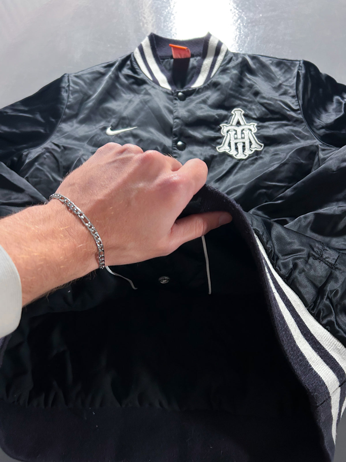 Vintage Nike College Jacke | XL