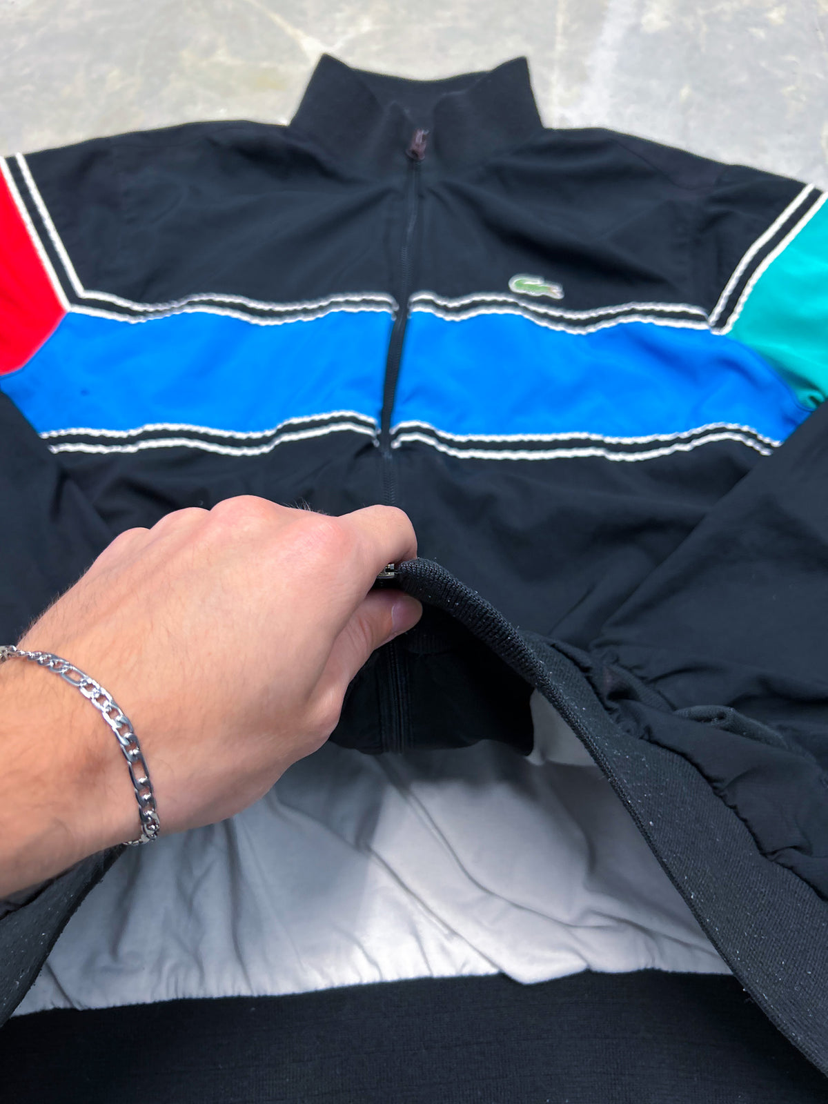 Lacoste Vintage Trackjacket | M