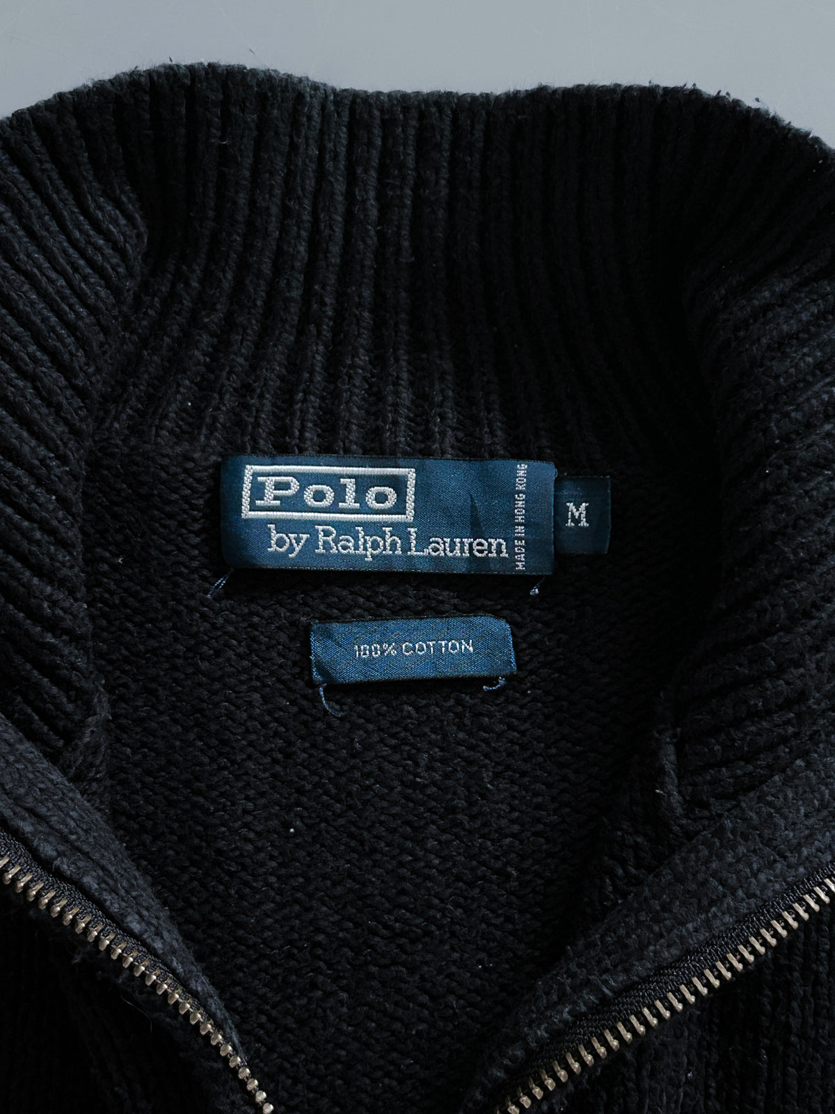 Polo Ralph Lauren Vintage Quarter-Zip Pullover | M