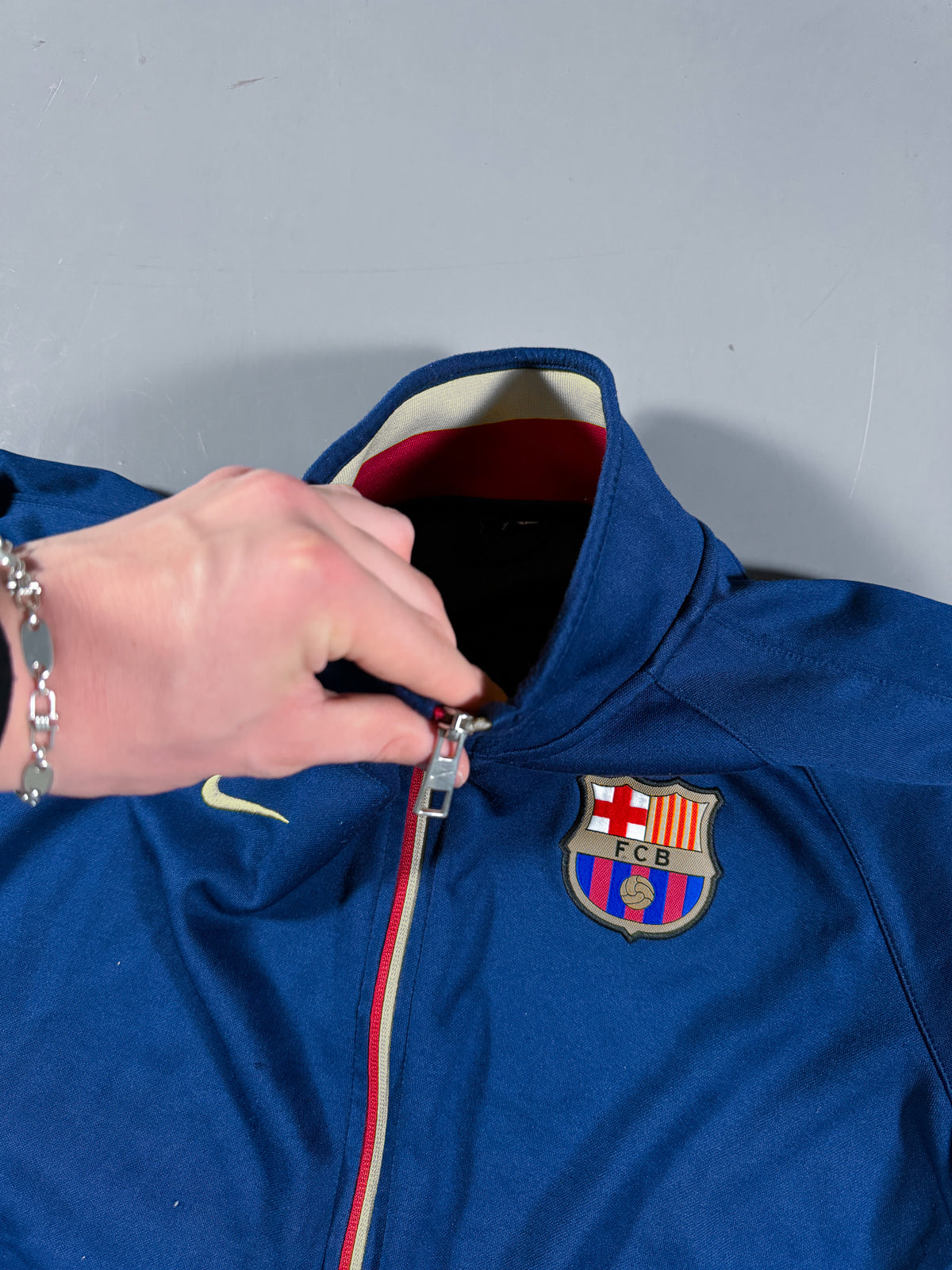 Nike x Barca Vintage Trackjacket | L