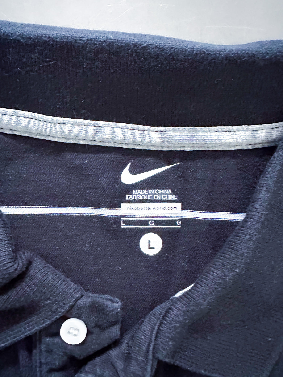 Nike Vintage Polo Shirt | L