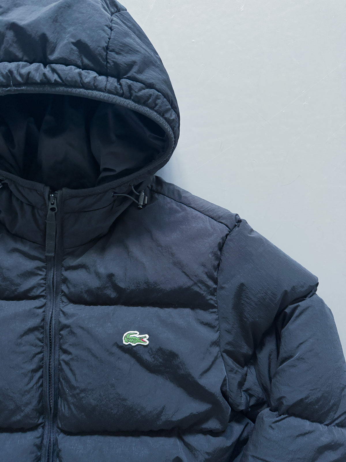 Lacoste Vintage Puffer / Winter Jacket | L