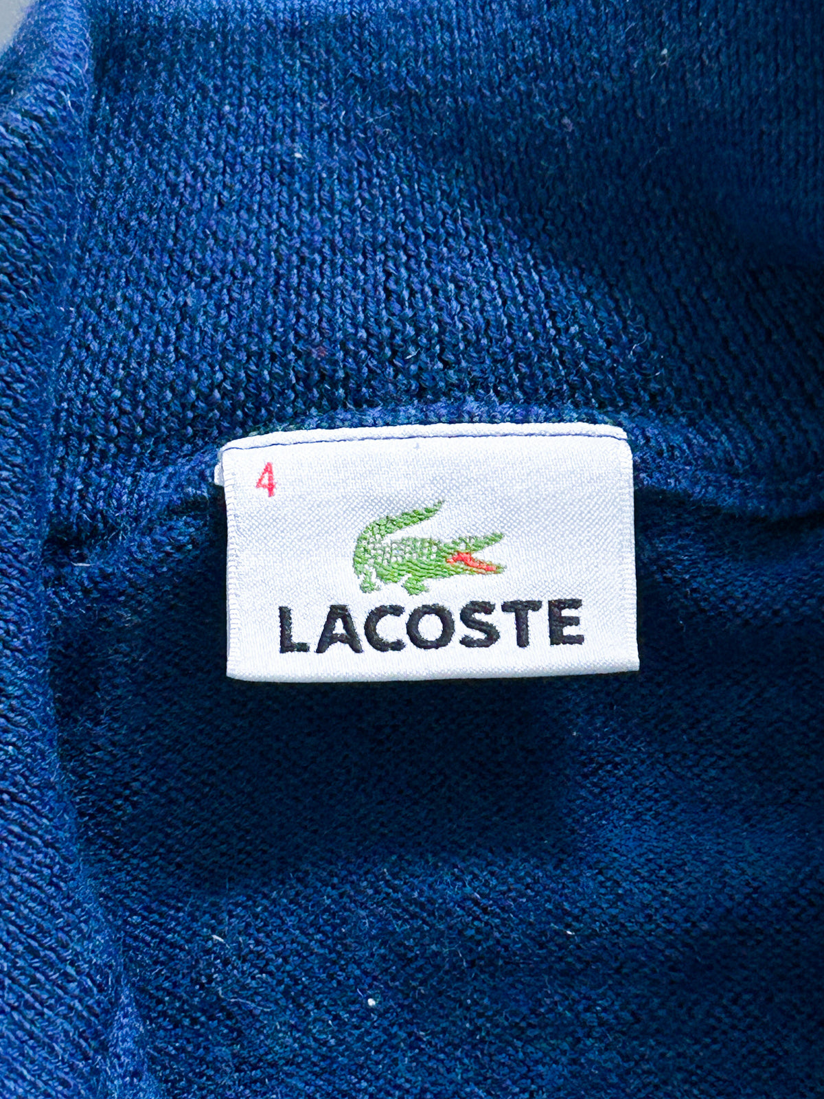 Lacoste Vintage Strickjacke | M