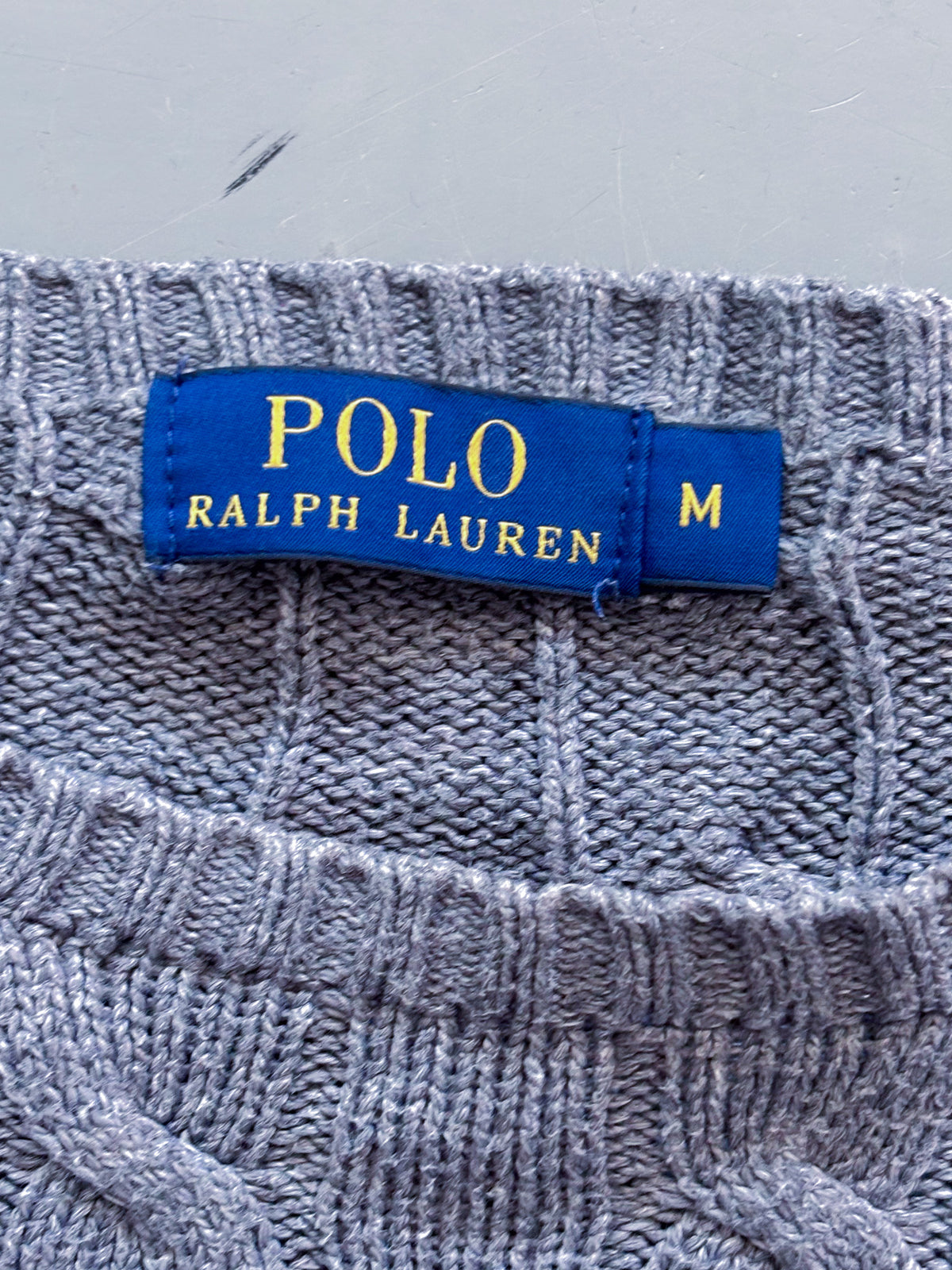 Polo Ralph Lauren *Cable Knit* Vintage Pullover | M