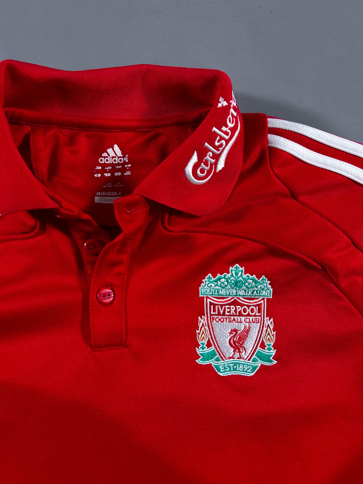 Vintage Adidas x Liverpool Shirt | S