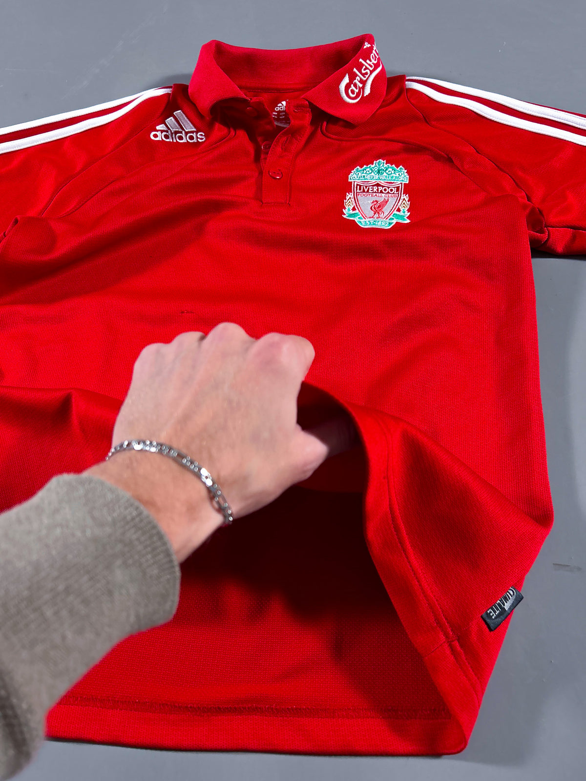 Vintage Adidas x Liverpool Shirt | S