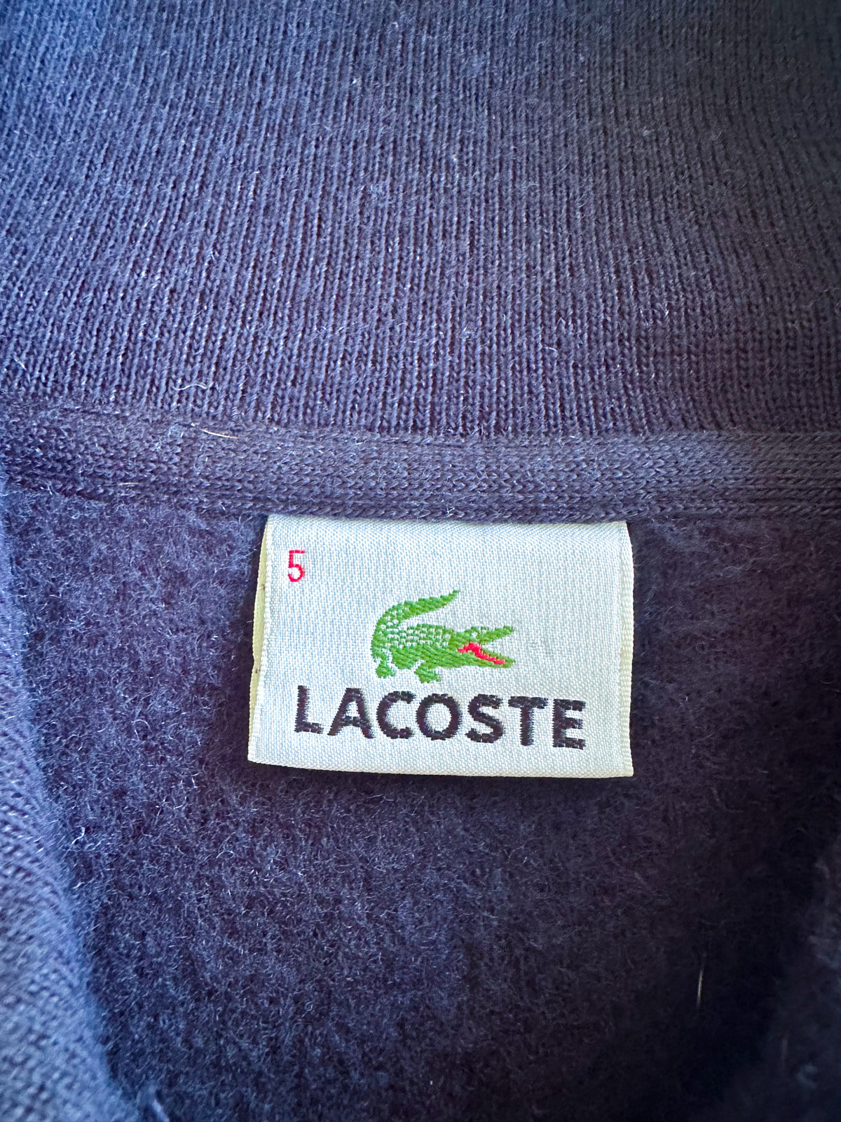 Vintage Lacoste Sweatjacket | L
