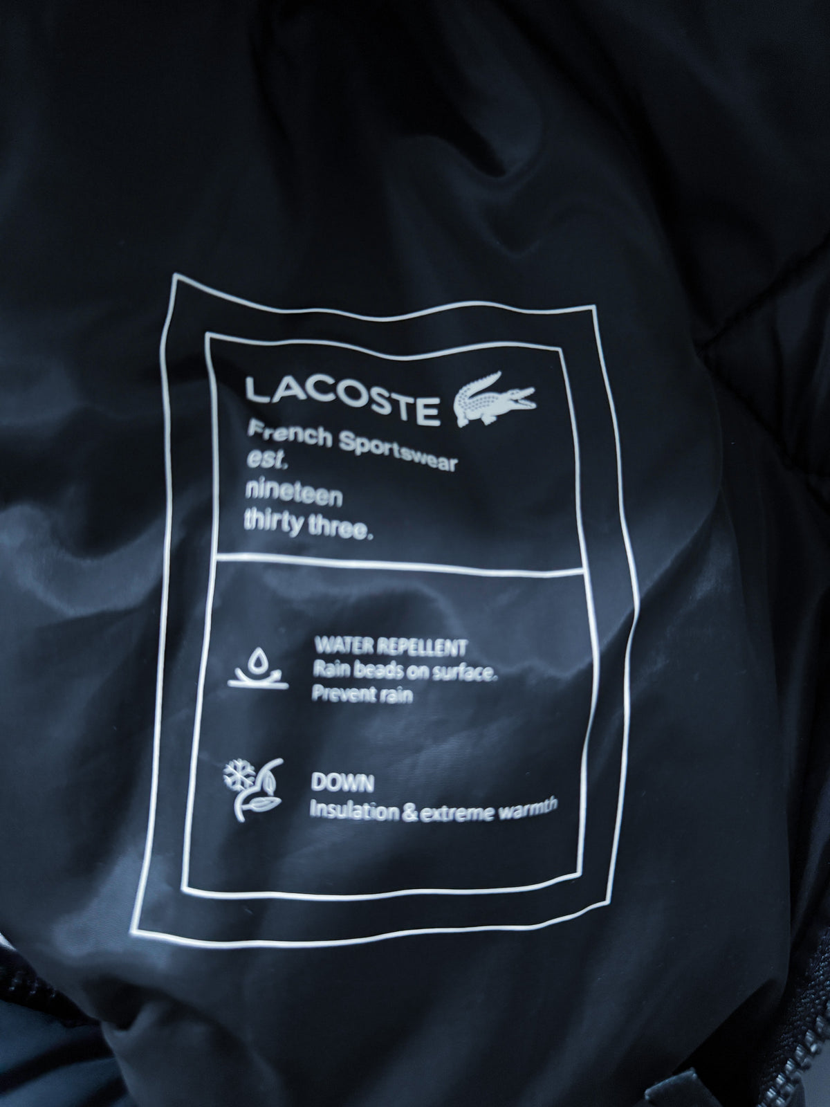 Lacoste Vintage *PREMIUM* Puffer / Winter Jacket |