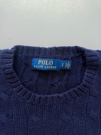 Polo Ralph Lauren Vintage *Cable Knit* Pullover | S