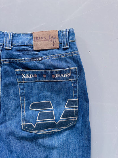 Y2K Vintage Baggy Jeans | XL
