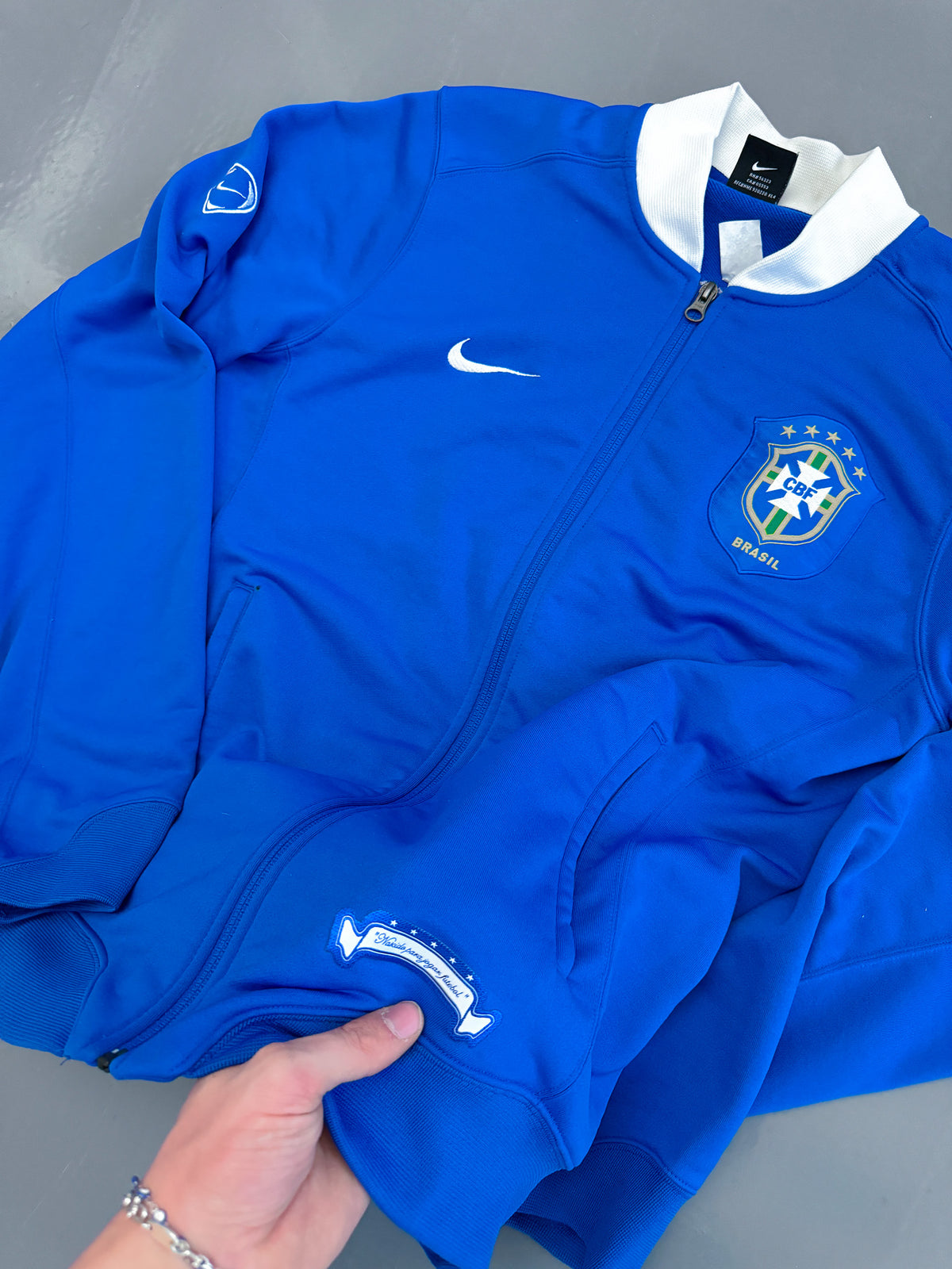 Vintage Nike x Brasil Trackjacket | M