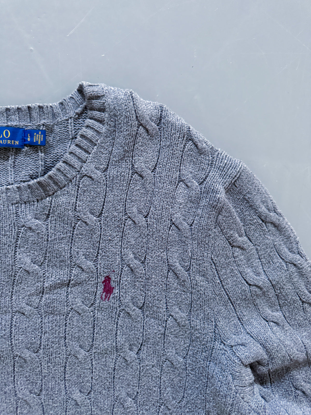 Polo Ralph Lauren Vintage *Cable Knit* Pullover | L