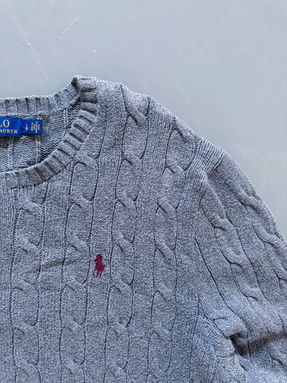 Polo Ralph Lauren Vintage *Cable Knit* Pullover | L