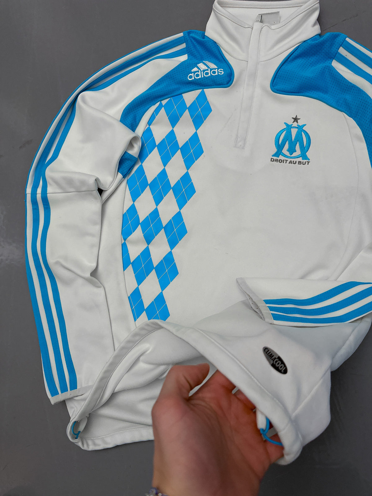 Vintage Adidas Zip-Pullover | S