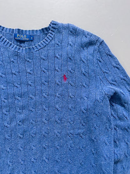 Polo Ralph Lauren Vintage *Cable Knit* Pullover | L
