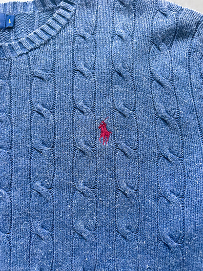 Polo Ralph Lauren Vintage *Cable Knit* Pullover | L