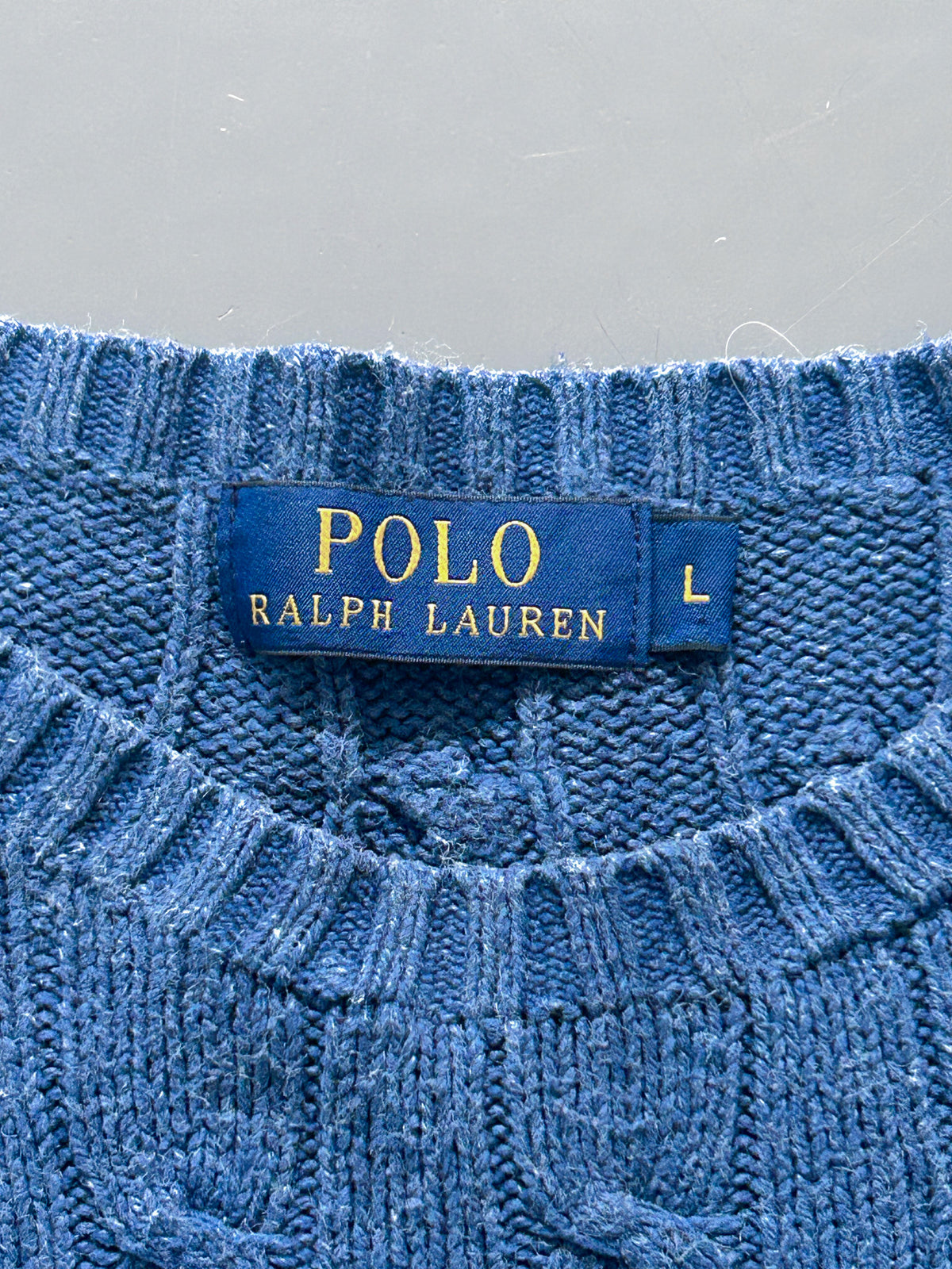 Polo Ralph Lauren Vintage *Cable Knit* Pullover | L