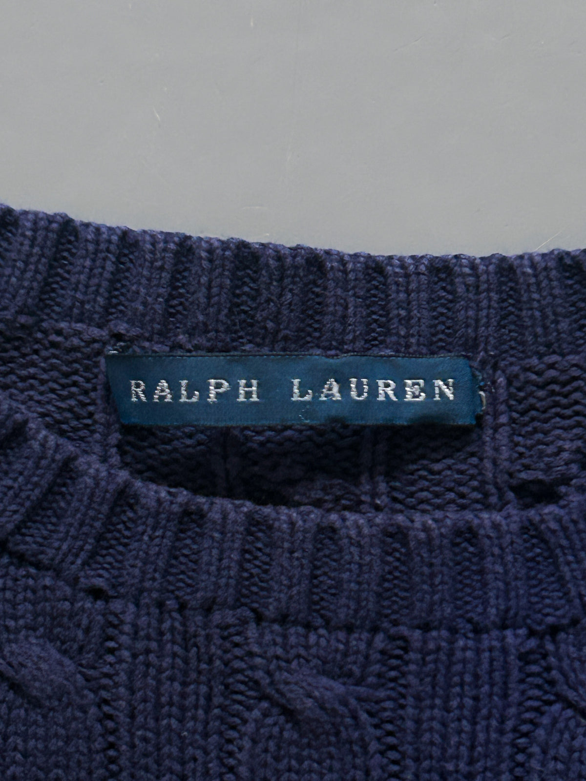 Polo Ralph Lauren Vintage *Cable Knit* Pullover | S