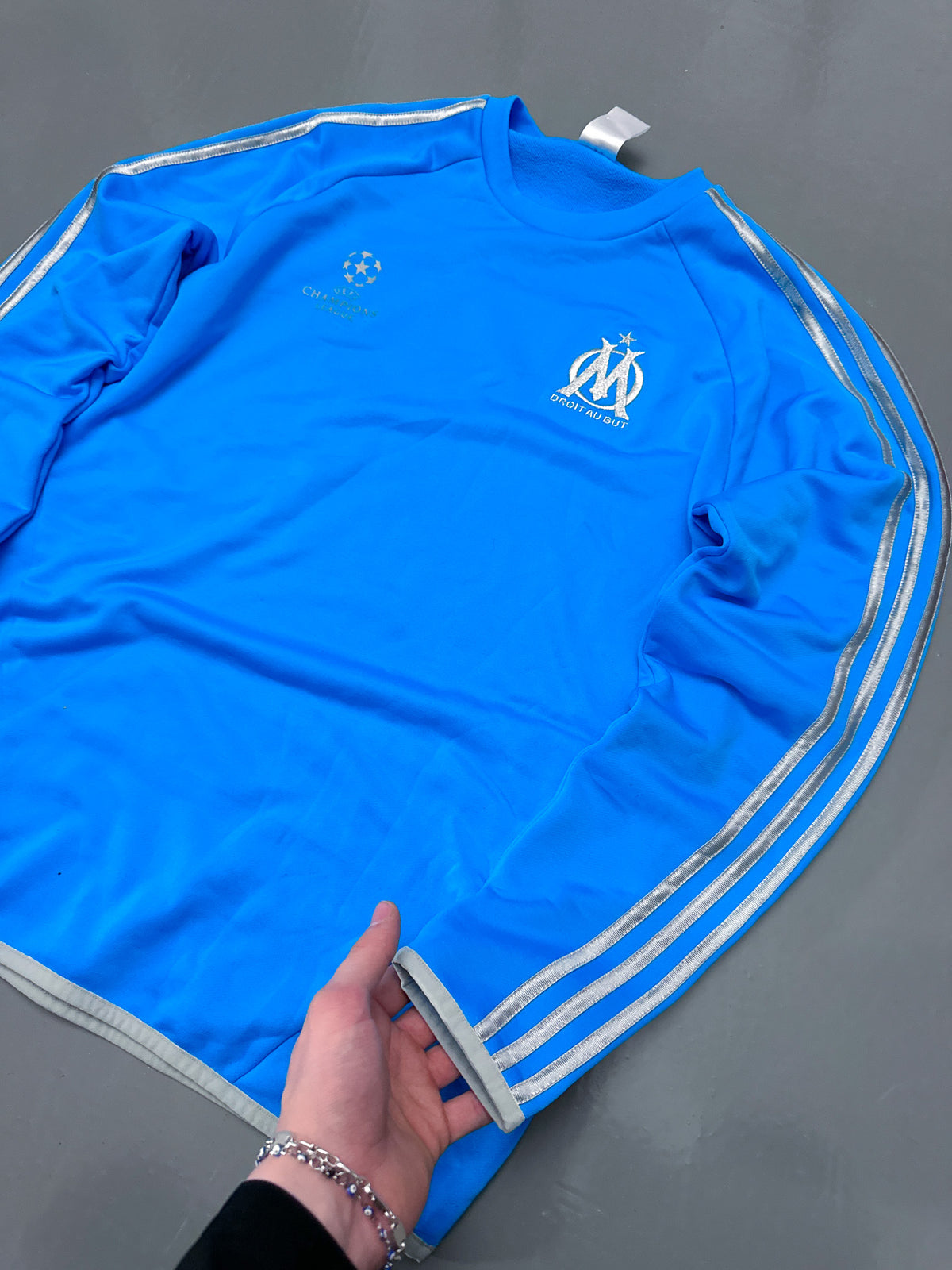 Vintage Adidas x Marseille Pullover | L