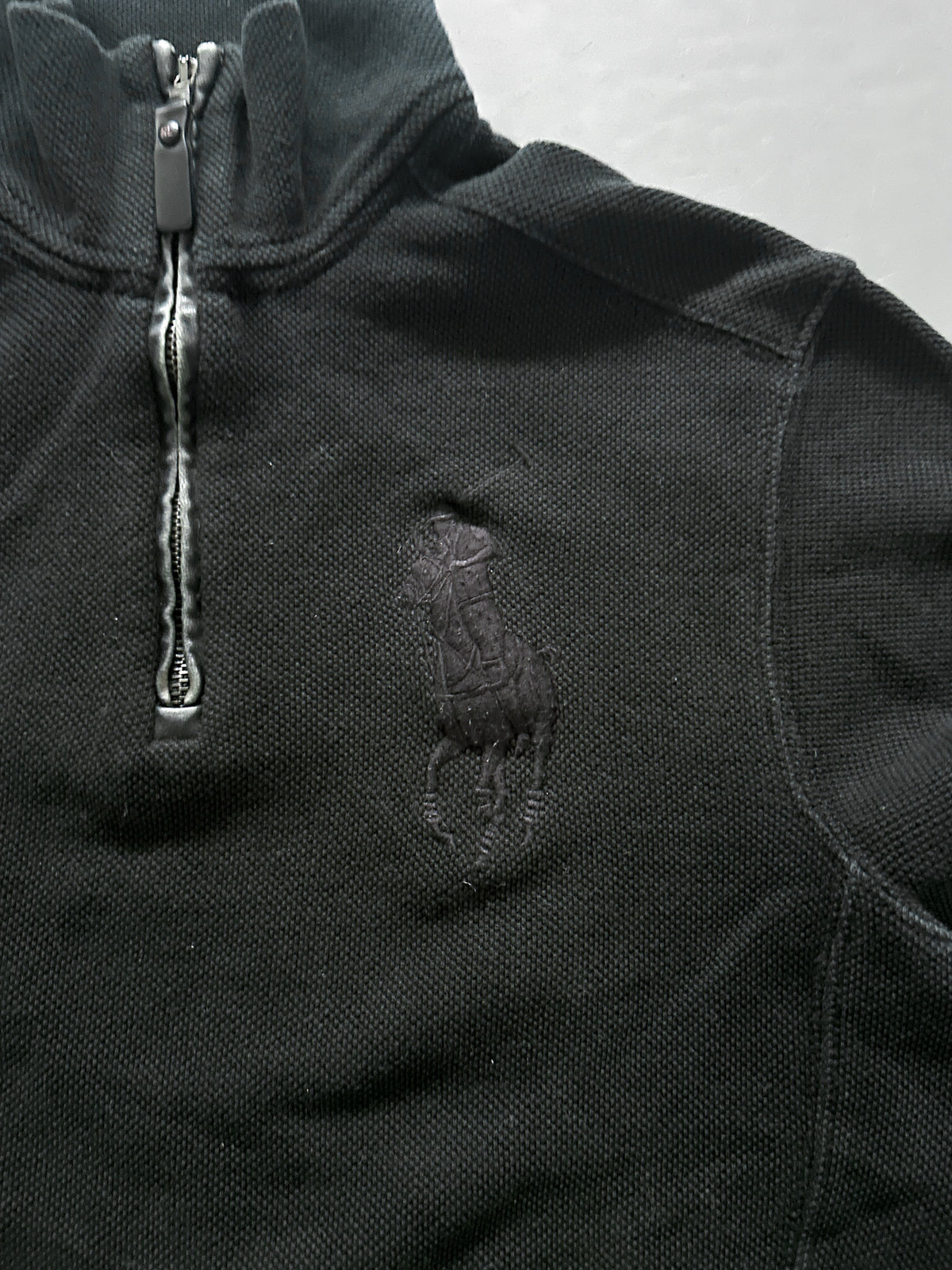 Polo Ralph Lauren Vintage Quarter Zip Pullover | S