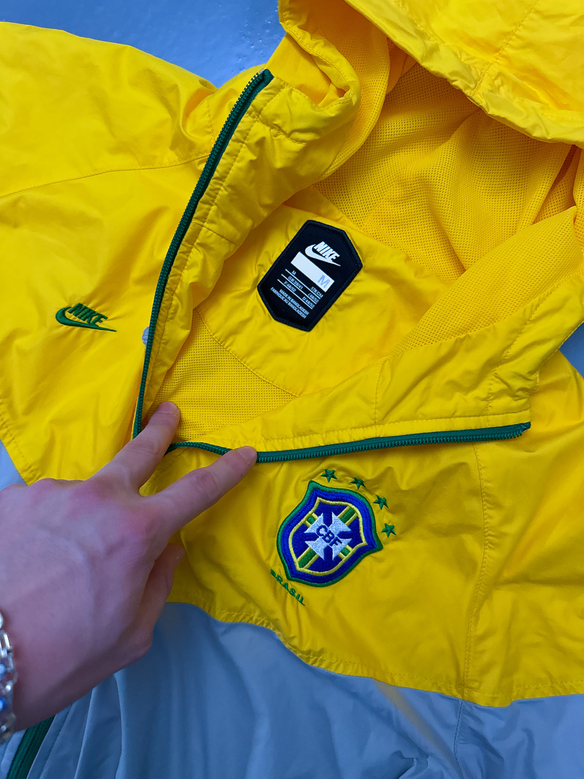 Vintage Nike x Brasil Trackjacket | M