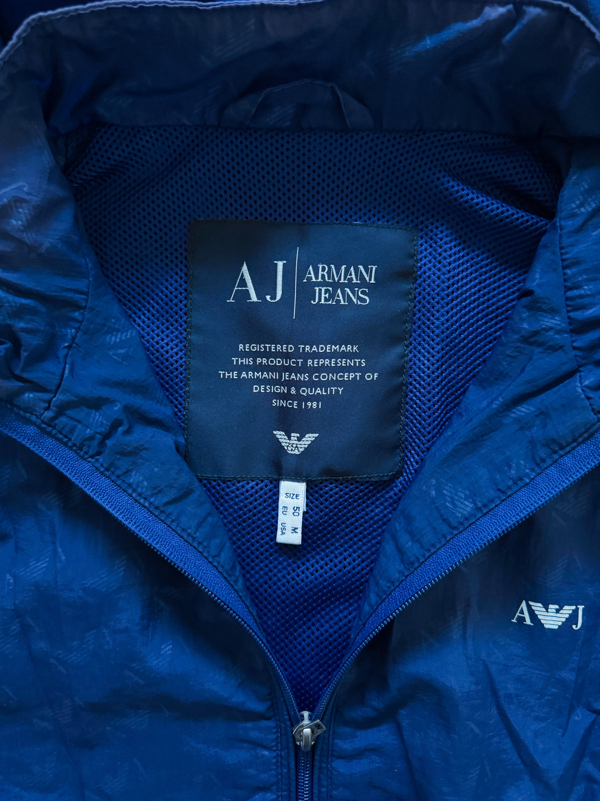 Emporio Armani Vintage *MONOGRAM* Trackjacket | M
