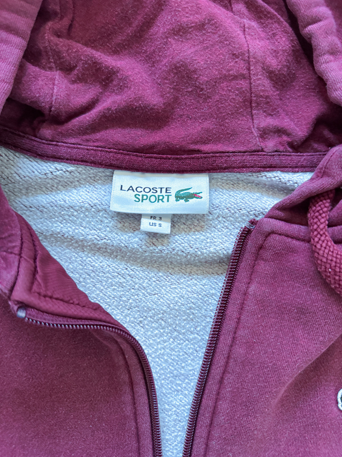 Lacoste Vintage Sweatjacke | S